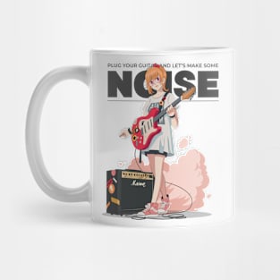 plung your guitar and lets make some noise Mug